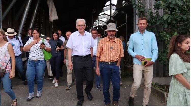 Politischer Besuch auf dem Bühlerhof