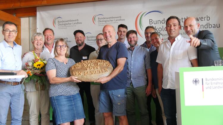 Preisverleihung Biohof Bursch
